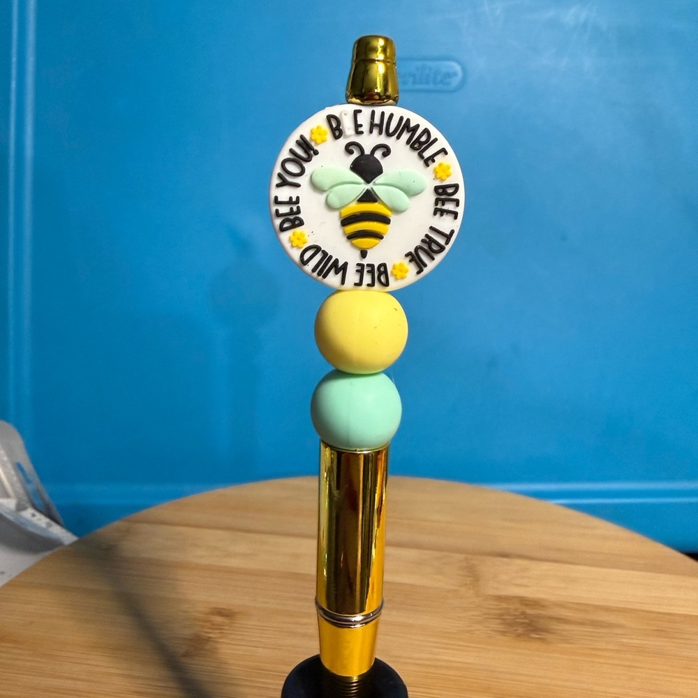 Be Humble beaded pen